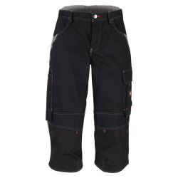 beb HANDWERK Herren Piratenhose Polyestermix Schwarz/Grau