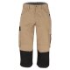 beb HANDWERK Herren Piratenhose Polyestermix Sand/Schwarz