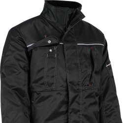 beb HANDWERK Herren Winterjacke INFLAME Baumwollmix Schwarz