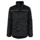 beb HANDWERK Herren Winterjacke INFLAME Baumwollmix Schwarz