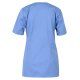 beb MEDIZIN/PFLEGE Damen KASACK Kurzarm V-Neck Baumwollmix Petrol L