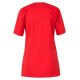 beb MEDIZIN/PFLEGE Damen KASACK Kurzarm V-Neck Baumwollmix Rot M