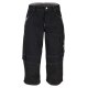 beb HANDWERK Herren Piratenhose Polyestermix Schwarz/Grau 56