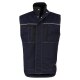 beb HANDWERK Herren Weste INFLAME Polyestermix Blau/Schwarz