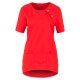 beb MEDIZIN/PFLEGE Damen KASACK Kurzarm Rundhals Modern-Fit Rot