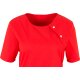 beb MEDIZIN/PFLEGE Damen KASACK Kurzarm Rundhals Modern-Fit Rot