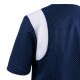 beb MEDIZIN/PFLEGE Damen KASACK Kurzarm V-Neck Marine gepunktet
