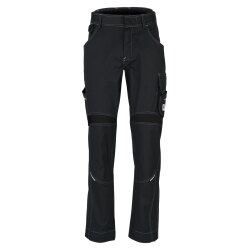beb HANDWERK Herren Bundhose FLEX Polyestermix Schwarz