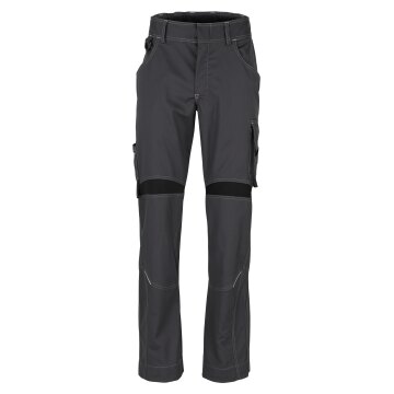 beb HANDWERK Herren Bundhose FLEX Polyestermix Grau/Schwarz