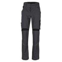 beb HANDWERK Herren Bundhose FLEX Polyestermix Grau/Schwarz