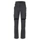 beb HANDWERK Herren Bundhose FLEX Polyestermix Grau/Schwarz