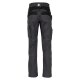 beb HANDWERK Herren Bundhose FLEX Polyestermix Grau/Schwarz