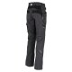 beb HANDWERK Herren Bundhose FLEX Polyestermix Grau/Schwarz