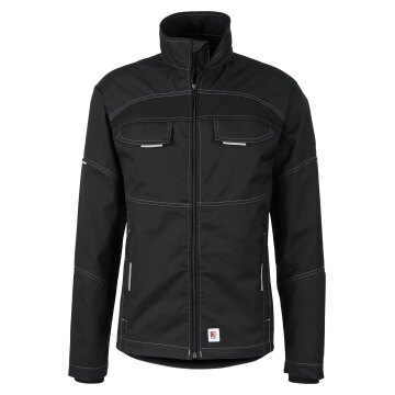 beb HANDWERK Herren Jacke FLEX Stehkragen Polyestermix Schwarz
