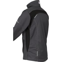 beb HANDWERK Herren Jacke FLEX Polyestermix Grau/Schwarz