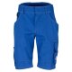 beb HANDWERK Herren Shorts FLEX Polyestermix Kornblau/Schwarz