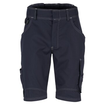 beb HANDWERK Herren Shorts FLEX Polyestermix Blau/Schwarz