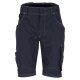 beb HANDWERK Herren Shorts FLEX Polyestermix Blau/Schwarz