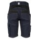 beb HANDWERK Herren Shorts FLEX Polyestermix Blau/Schwarz