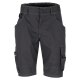 beb HANDWERK Herren Shorts FLEX Polyestermix Grau/Schwarz