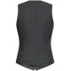 Greiff Corporate SIMPLE Damen Weste V-Neck Regular-Fit Schwarz