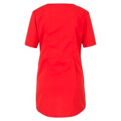 beb MEDIZIN/PFLEGE Damen KASACK Kurzarm Rundhals Modern-Fit Rot XXL