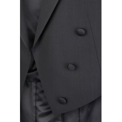 Wilvorst CLASSICs Herren Frack-Sakko Classic Fit Schwarz