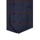 Wilvorst CLASSICs Herren Smokingweste V-Neck Drop8 Blau/Rot kariert