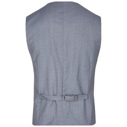 Wilvorst GREEN-WEDDING Herren Weste Revers Drop8 Hellblau