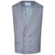 Wilvorst GREEN-WEDDING Herren Weste Revers Drop8 Hellblau