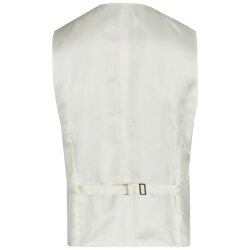 Wilvorst AFTER-SIX Herren Weste V-Neck Modern-Fit Weiß