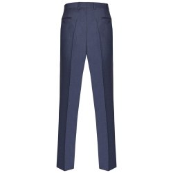 Atelier Torino GALA Herren Anzug-Hose Drop 8 V-Ausschnitt Super Slim Fit Schurwolle Marine