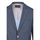 Atelier Torino Mix & Match Sakko Valentino Modern Fit Blau mit dezentem Karo Webmuster Schurwolle Business 891713/30