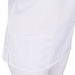 beb Basic Schlupfkasack Unisex Kurzarm Weiß