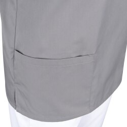 beb Basic Schlupfkasack Unisex Kurzarm Mittelgrau