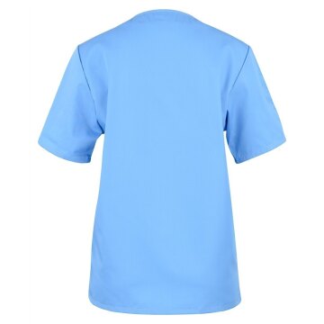 beb Basic Schlupfkasack Unisex Kurzarm Hellblau