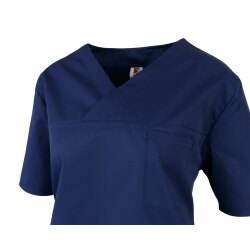 beb Basic Kasack Unisex Kurzarm Marine