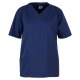 beb Basic Kasack Unisex Kurzarm Marine