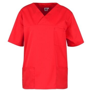 beb Basic Kasack Unisex Kurzarm Rot