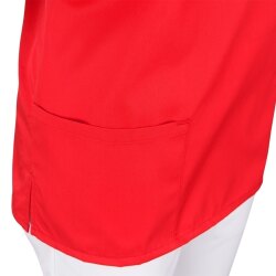 beb Basic Kasack Unisex Kurzarm Rot