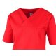 beb Basic Kasack Unisex Kurzarm Rot