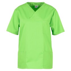 beb Basic Kasack Unisex Kurzarm Hellgrün Apple