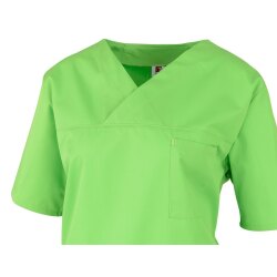 beb Basic Kasack Unisex Kurzarm Hellgrün Apple
