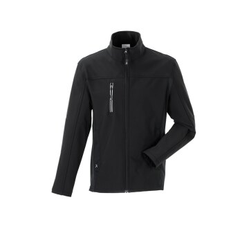 PLANAM Herren Pure Softshelljacke NORIT Stretch Schwarz
