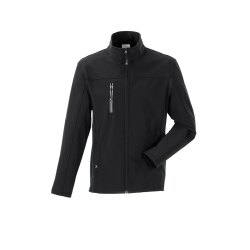 PLANAM Herren Pure Softshelljacke NORIT Stretch Schwarz
