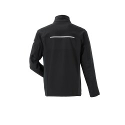 PLANAM Herren Pure Softshelljacke NORIT Stretch Schwarz
