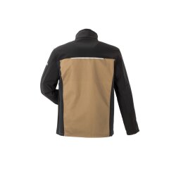 PLANAM Herren Hybridjacke NORIT 4-Wege-Stretch Sand/Schwarz