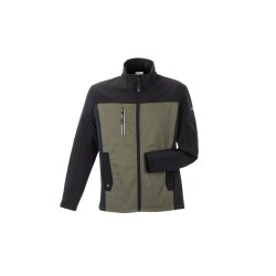PLANAM Herren Hybridjacke NORIT 4-Wege-Stretch Oliv/Schwarz