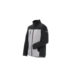 PLANAM Herren Hybridjacke NORIT 4-Wege-Stretch Zink/Schwarz