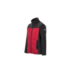 PLANAM Herren Hybridjacke NORIT 4-Wege-Stretch Rot/Schwarz